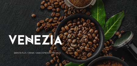 Kawa ziarnista Świeżo palona Venezia Oro 550g