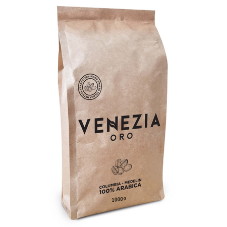 Kawa ziarnista Świeżo palona Venezia Oro 1kg