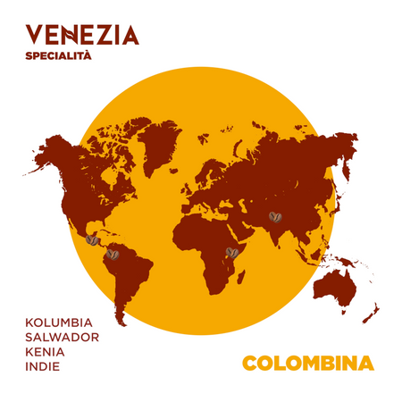 Kawa ziarnista Venezia Specialità Colombina 1kg