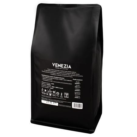 Kawa Ziarnista Venezia INDIA PLANTATION Świeżo Palona 500g