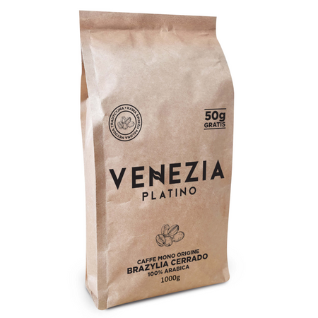 Kawa ziarnista Świeżo palona Venezia Platino 1kg