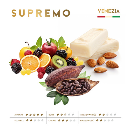 Kawa ziarnista Venezia Supremo 100% Arabika 1kg