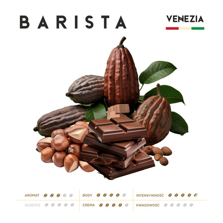 Kawa ziarnista Venezia Barista Plus 1kg