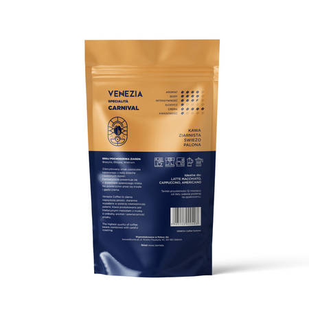Kawa ziarnista Venezia Specialità Carnival 250g