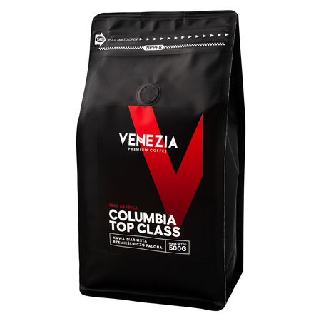 Kawa Ziarnista Venezia COLUMBIA TOP CLASS Świeżo Palona 500g